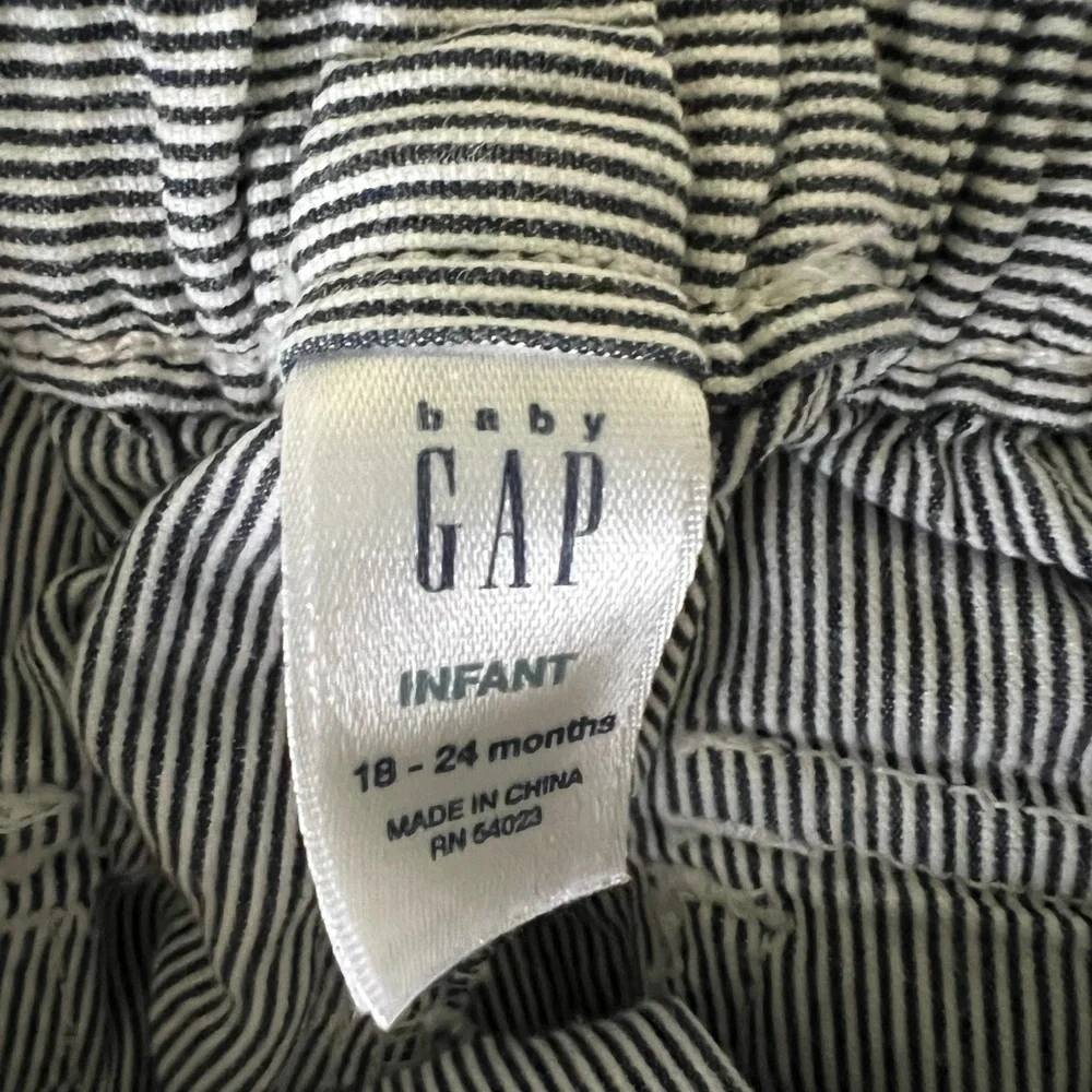 Gap Stripe Pants navy & white boys